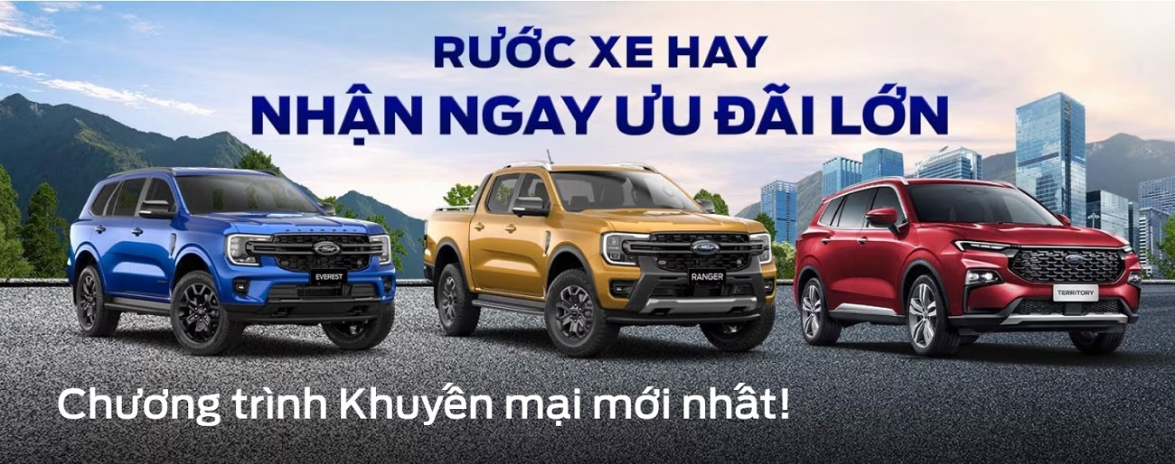 bảng giá xe ford mới nhất